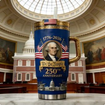 U.S. 250th Anniversary Commemorative Steel Tumbler(1776-2026)