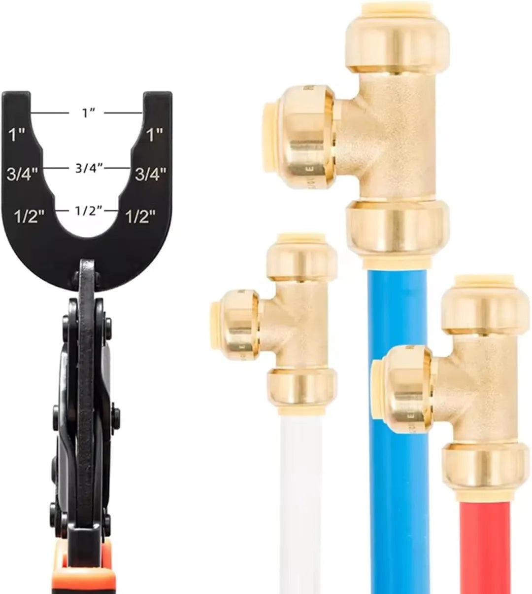 Exclusive Offer๐ฅFit Disconnect Tong Tool for Easily Removing Push-to-Connect Fittings(1/2in, 3/4in, 1in)