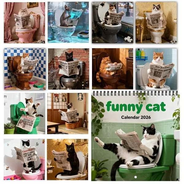 ๐น2026 Funny Cat Calendar