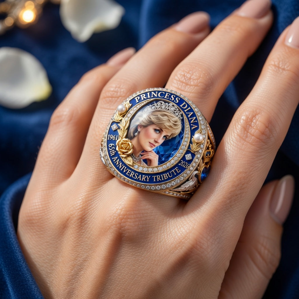 Princess Diana 65th Anniversary Commemorative Ring