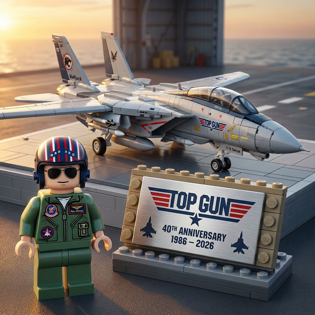 Top Gun 40th Anniversary Brick Set