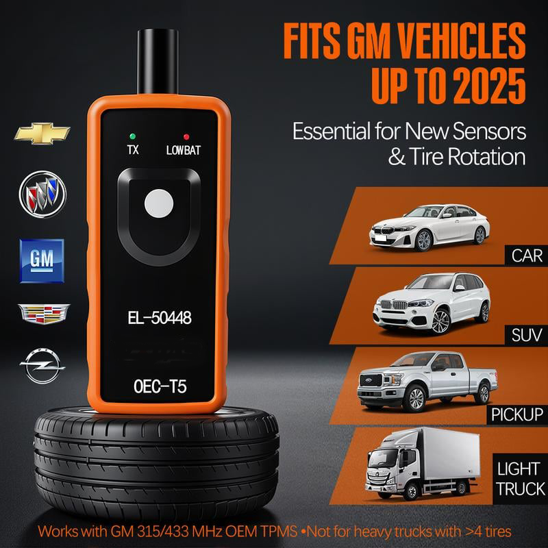 Tool for GM Tire Sensor TPMS Reset Tool Tire Pressure Monitor system Activation Tool