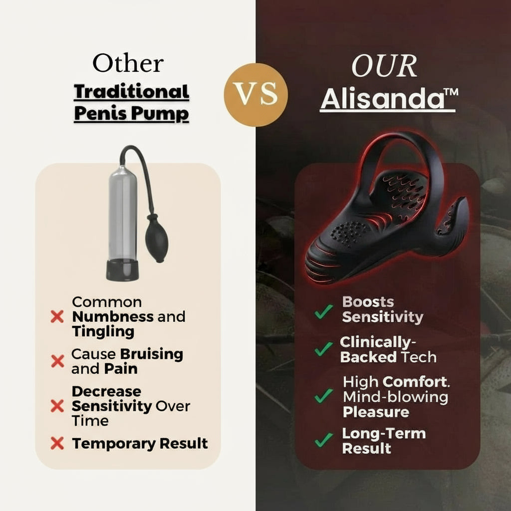 Alisanda™ VitalEngine Pro-The #1 5-in-1 at-home trainer that reverses ED &amp; PE with advanced precision