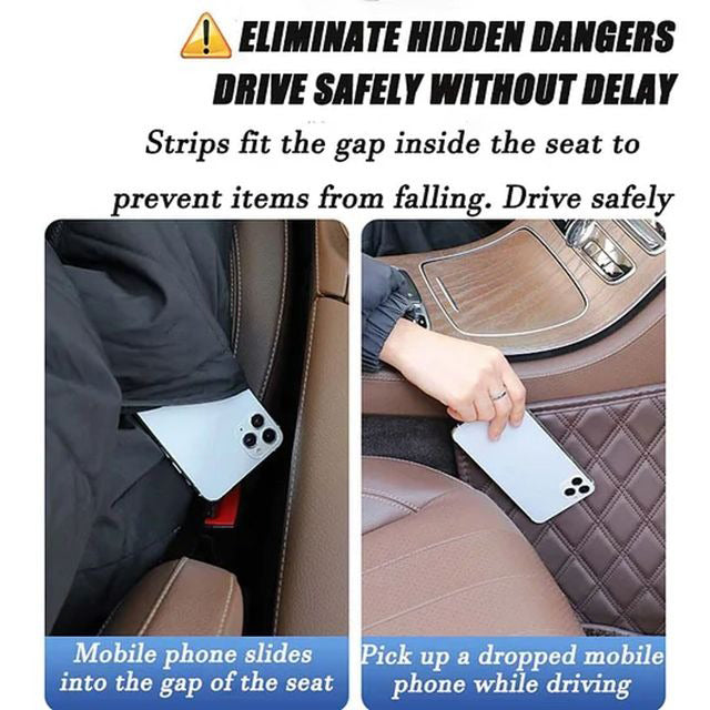 🔥Last Day 50% OFF 🚗 Car Seat Gap Plug with Storage Slot
