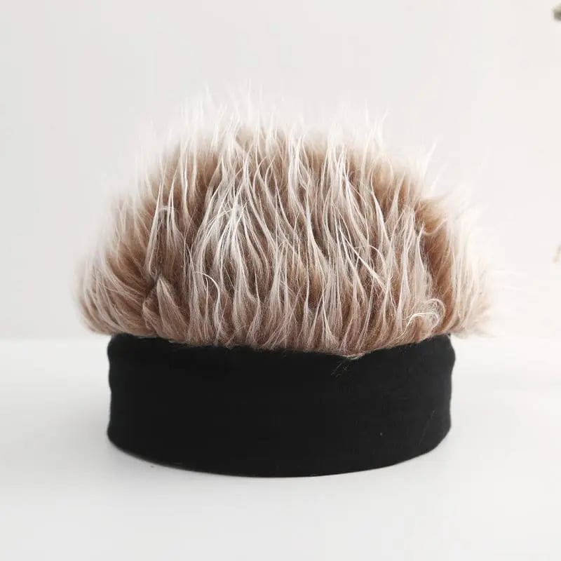 Hot Sale 33% OFF!!⚡50K+ SOLD!🔥🔥Men'S Funky Faux Fur Knit Beanie Hat