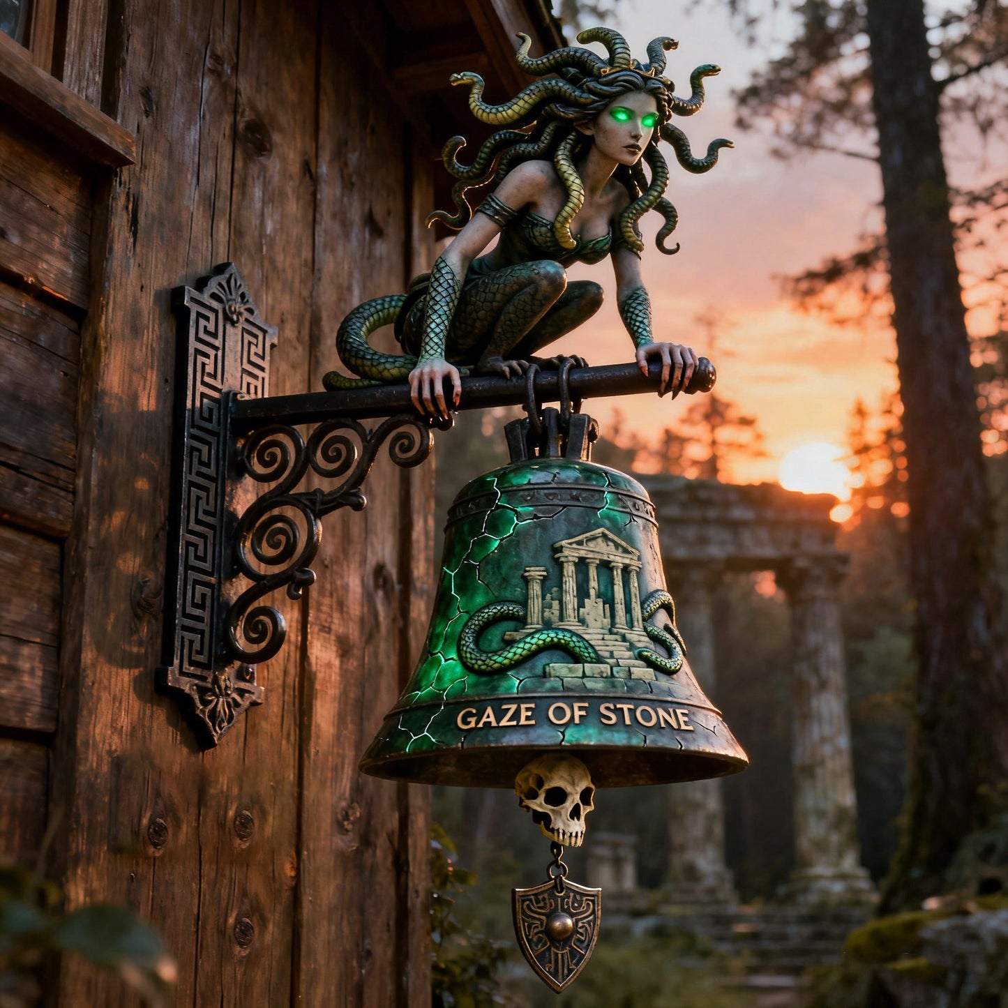 Gaze of Stone – Medusa Guardian Bell