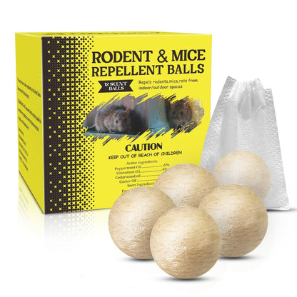 Natural Rodent & Mice Repellent Balls