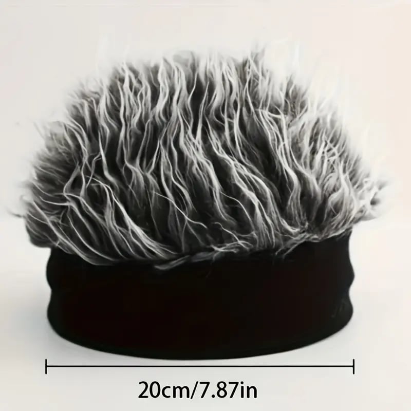 Hot Sale 33% OFF!!⚡50K+ SOLD!🔥🔥Men'S Funky Faux Fur Knit Beanie Hat