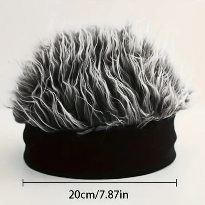 Hot Sale 33% OFF!!⚡50K+ SOLD!🔥🔥Men'S Funky Faux Fur Knit Beanie Hat