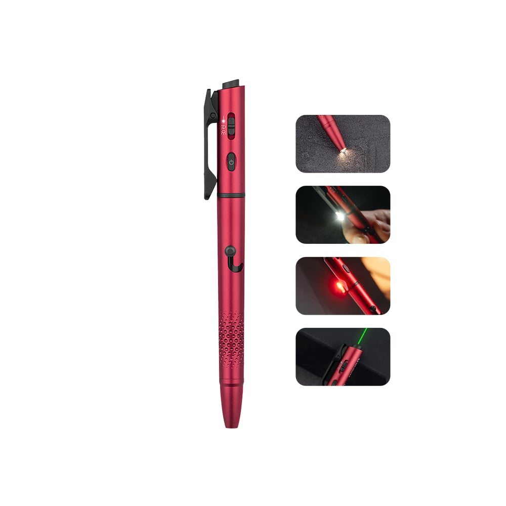 ✍️Multifunctional Pen Light with 120 Lumens & Green Laser