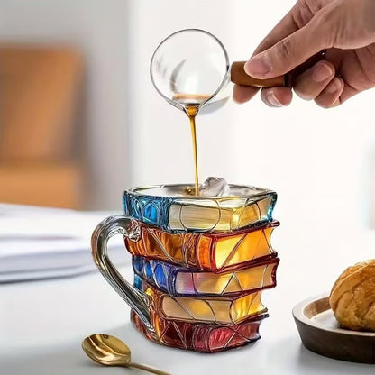 ⏰Christmas Limited Sale 49% OFF!!📚3D Painted Book Mug🍵