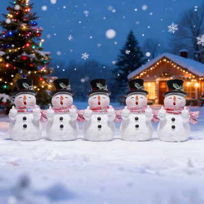 Hodao TikTok Viral Middle Finger Snowman – Naughty Christmas Decor & Funny Gag Gift for Adults