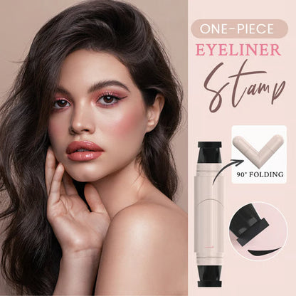 ⚡ 50K+ SOLD - Perfect Wing Stamp & Go - Easy Eyeliner Tool