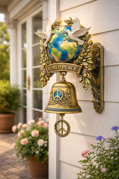 🕊️ World Peace Bell Doorbel 🔔