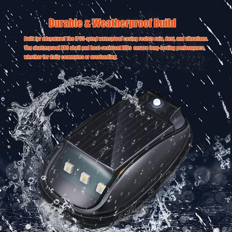 🔥Last Day 50% OFF - Solar Car Roof RGB Strobe Light