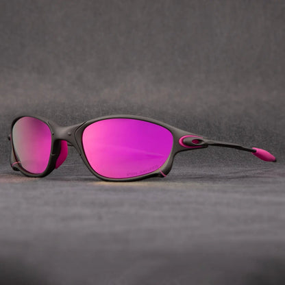 Liquid Metal Y2K Polarized Sunglasses