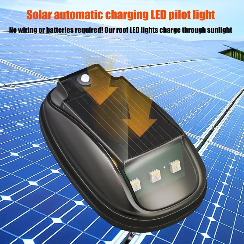 🔥Last Day 50% OFF - Solar Car Roof RGB Strobe Light