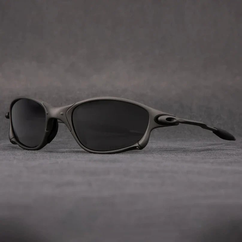 Liquid Metal Y2K Polarized Sunglasses