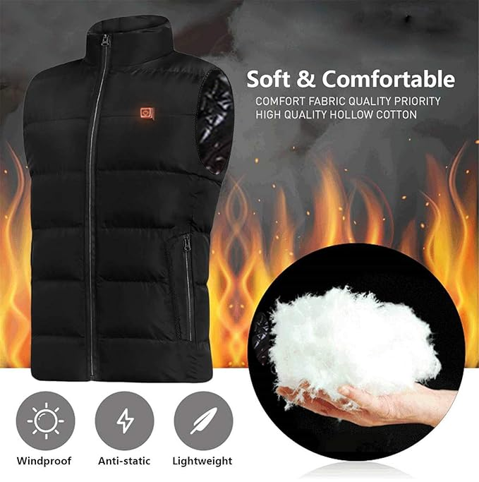 Burning Unisex Heated-Vest