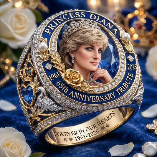 Princess Diana 65th Anniversary Commemorative Ring