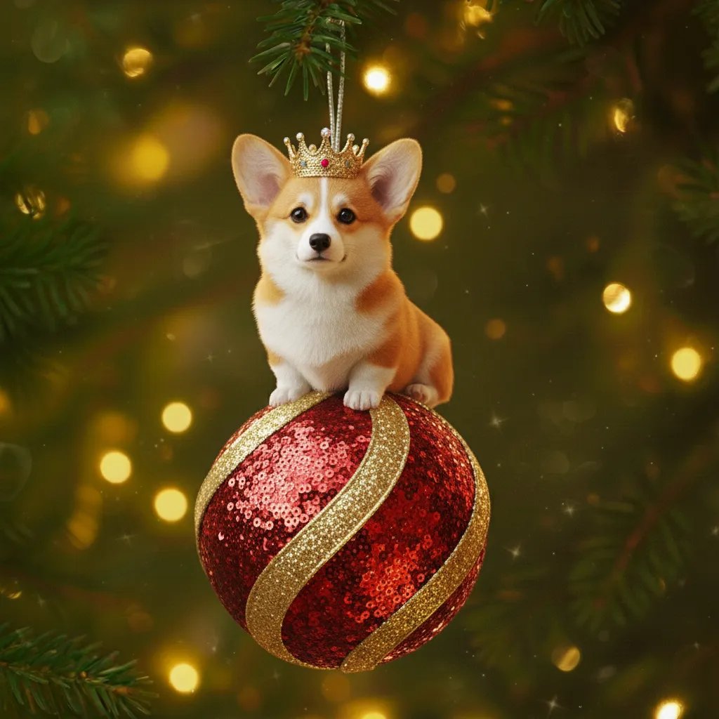 🎄🦌 Christmas Animal Ornament Balls