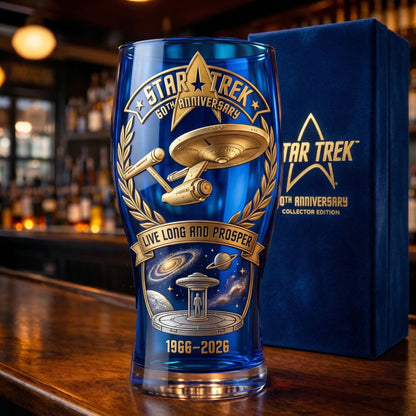 Star Trek 60th Anniversary Collector’s  Glass