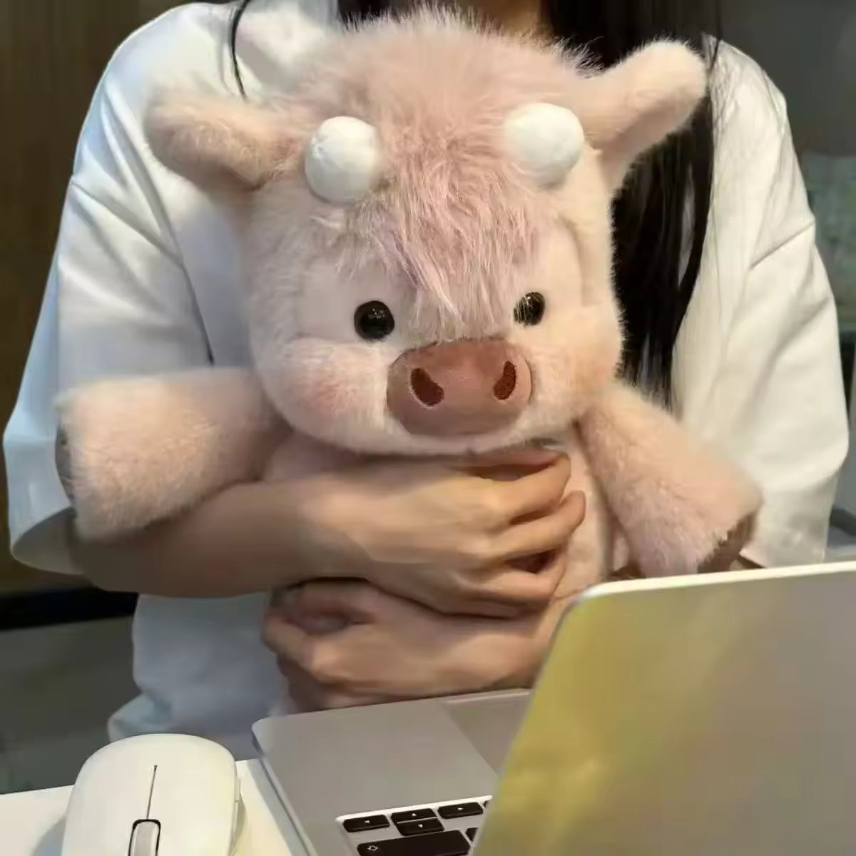 Chubby Highland Cow Plushie