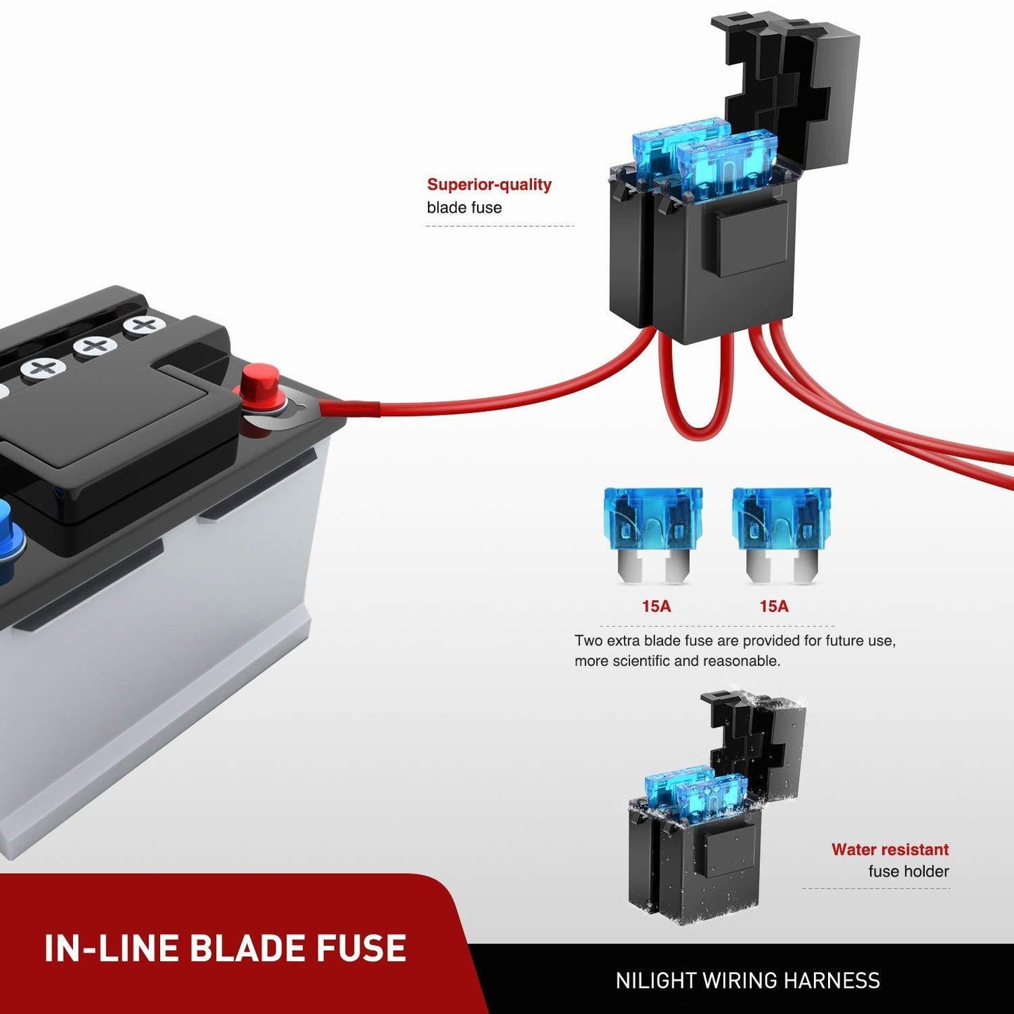 4 Inch 60W LED Pods with Tow Hitch Mounting Bracket