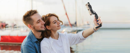 MagSafe-Compatible 4-in-1 Travel Tripod & Clamp Mount