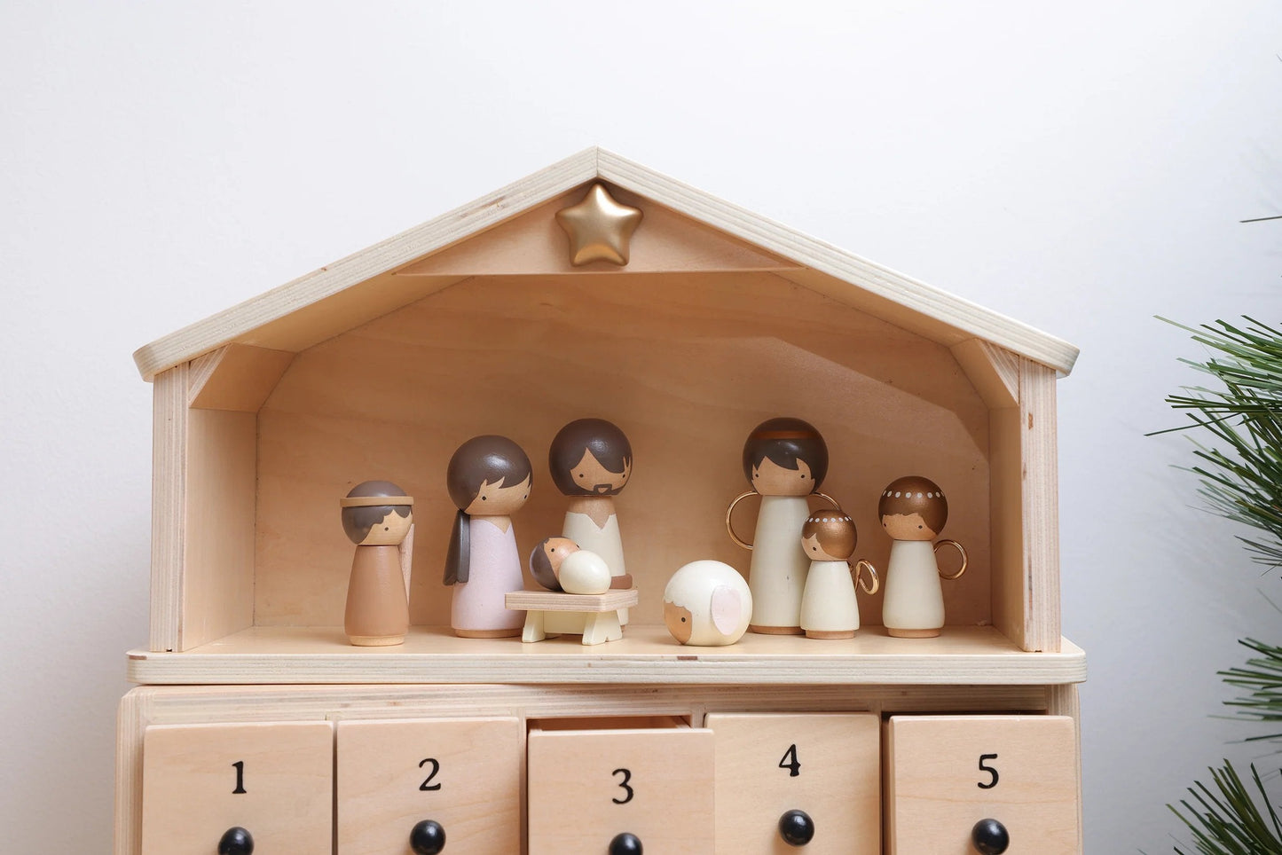 🙏Jesus's Fans Get 50% OFF- ✝️ The Rescuer – Nativity Advent Set（Free Shipping）