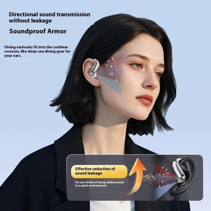 🎧👂 Zero-Gravity Titanium Bluetooth Earbuds - Ultra-Long Battery, HiFi Stereo, Comfortable for Long Wear