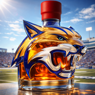 Montana  Whiskey Bottle