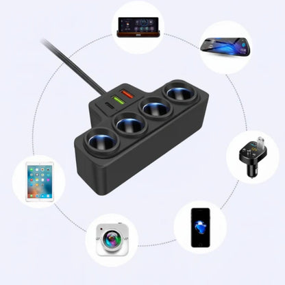 🔥Hot Sale Offers-7-in-1 Cigarette Lighter Adapter