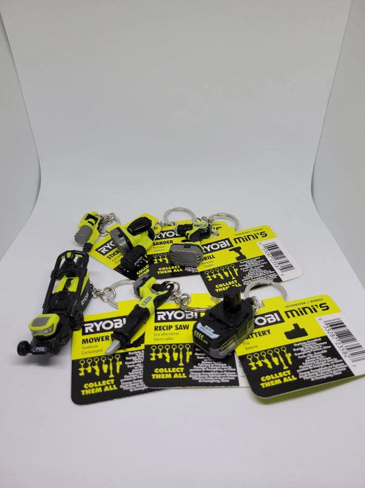 Mini's Keyring Keychain One+ Power Tools Handyman Gift