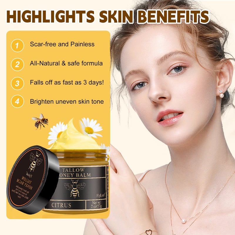 🔥Last Day Promotion 49% OFF-✨Beef Tallow and Honey Balm for Skin - Handmade All-Natural Moisturizer