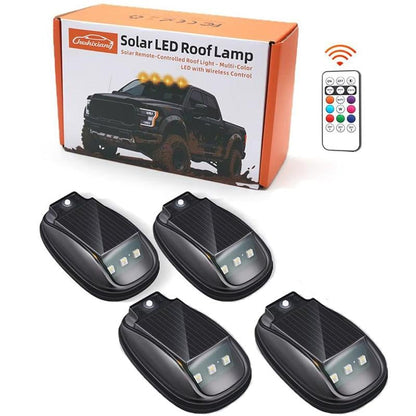 🔥Last Day 50% OFF - Solar Car Roof RGB Strobe Light