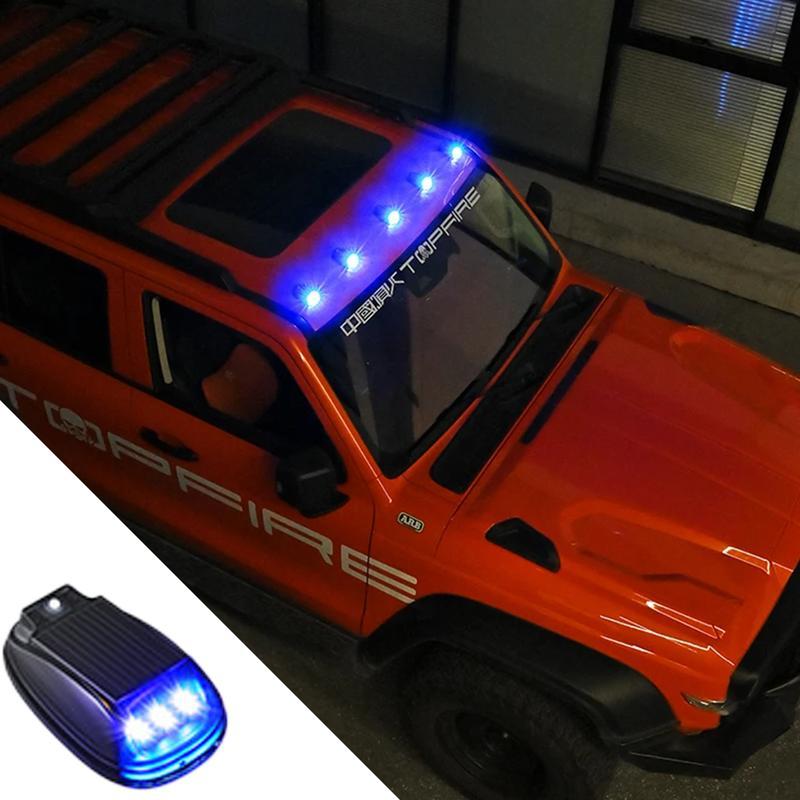 🔥Last Day 50% OFF - Solar Car Roof RGB Strobe Light
