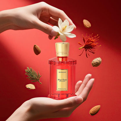 ROMASS Rouge Essence Luxe Perfume - 12+ Hours Long-Lasting Fragrance