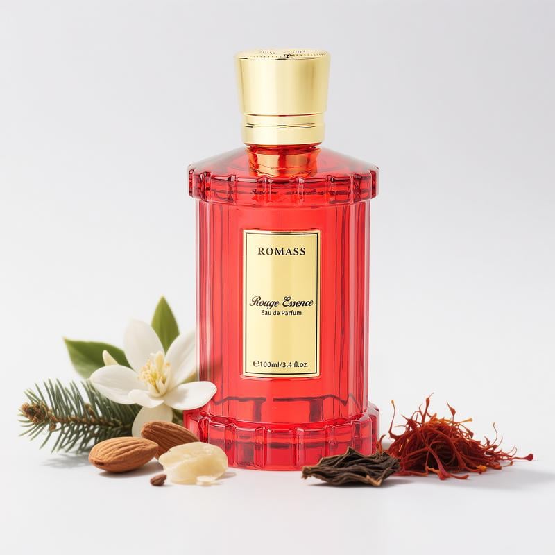 ROMASS Rouge Essence Luxe Perfume - 12+ Hours Long-Lasting Fragrance