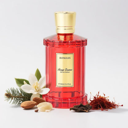 ROMASS Rouge Essence Luxe Perfume - 12+ Hours Long-Lasting Fragrance
