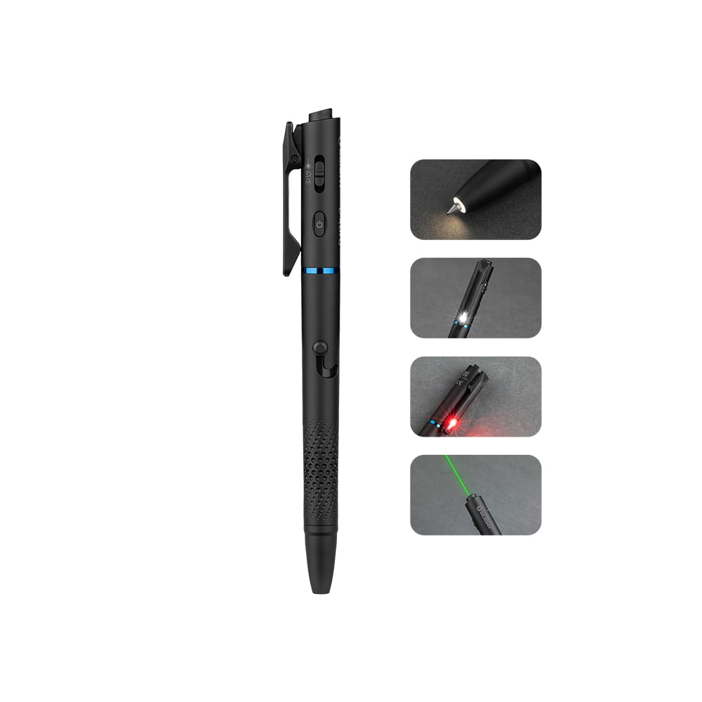 ✍️Multifunctional Pen Light with 120 Lumens & Green Laser