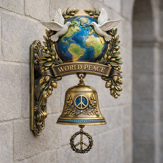 🕊️ World Peace Bell Doorbel 🔔