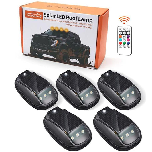 🔥Last Day 50% OFF - Solar Car Roof RGB Strobe Light