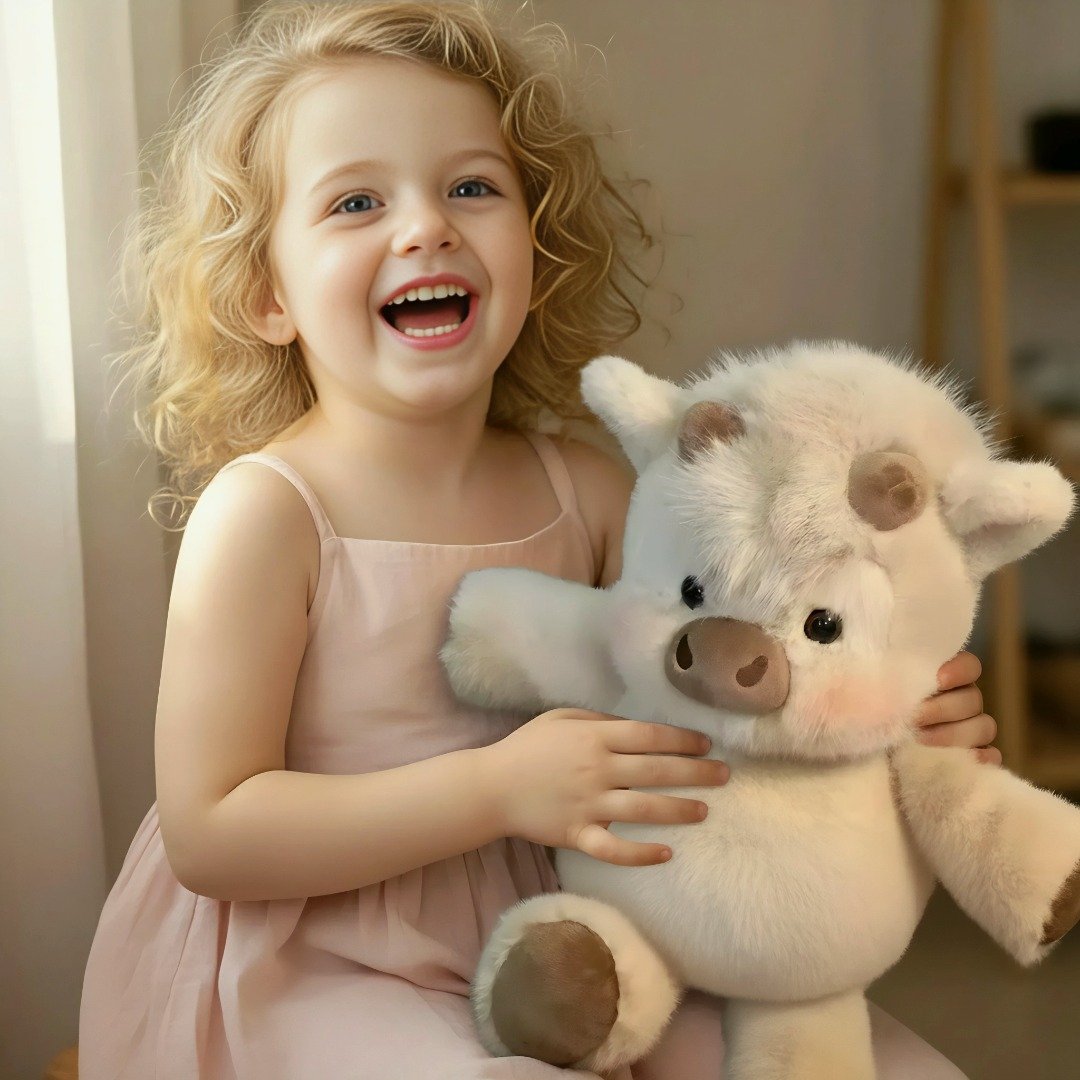 Chubby Highland Cow Plushie