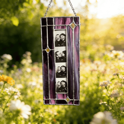 ✨Handmade Stained Glass Photobooth Frame