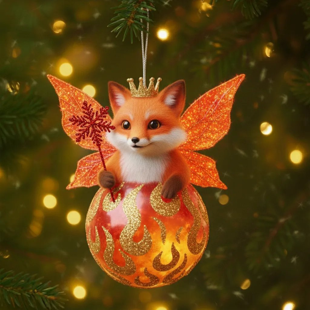 🎄🦌 Christmas Animal Ornament Balls