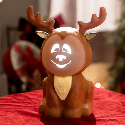 🎅Christmas Sale 49% Off ⛄️FrostByte (Mr. Chill) Talking Animated Blink Snowman with Built in Projector & Speaker Plug'n Play🎄 （FREE SHIPPING)）