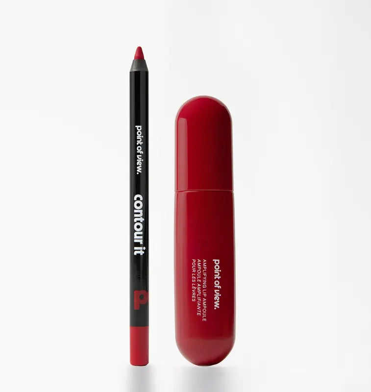 Amp (K)its: Color-rich lipampoules with matching lip liner