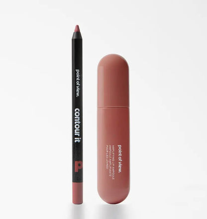 Amp (K)its: Color-rich lipampoules with matching lip liner