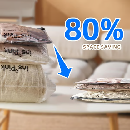 Travel Vacuum Compression Storage Bags with USB